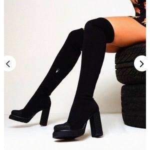 Over the knee boots Public Desire